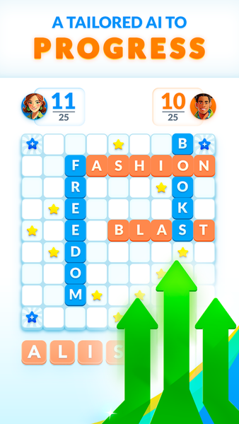 Word Flip - Duel of Words - Gameplay image of android game