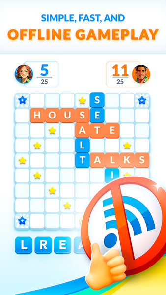 Word Flip - Duel of Words - Gameplay image of android game