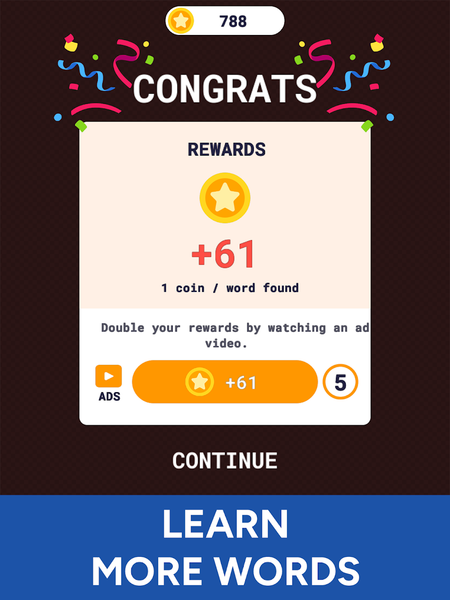 Word Search Pro - Puzzle Game - Gameplay image of android game