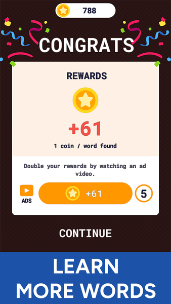 Word Search Pro - Puzzle Game - Gameplay image of android game