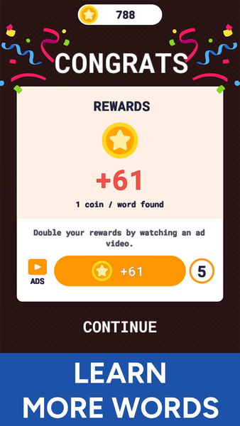 Word Search Pro - Puzzle Game - Gameplay image of android game