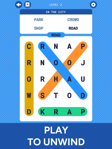 Word Search Pro - Puzzle Game - Gameplay image of android game