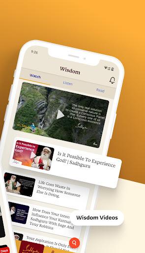 Sadhguru - Yoga & Meditation - Image screenshot of android app