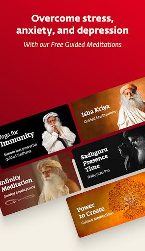 Sadhguru - Yoga & Meditation - Image screenshot of android app