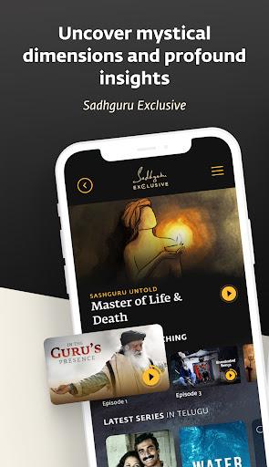 Sadhguru - Yoga & Meditation - Image screenshot of android app