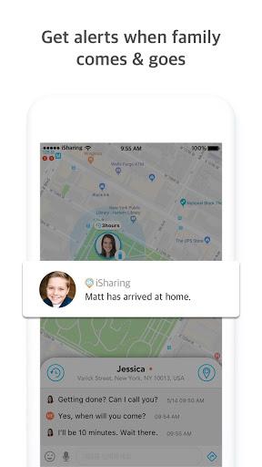 iSharing: GPS Location Tracker - عکس برنامه موبایلی اندروید