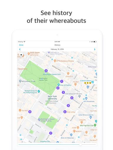 iSharing: GPS Location Tracker - عکس برنامه موبایلی اندروید