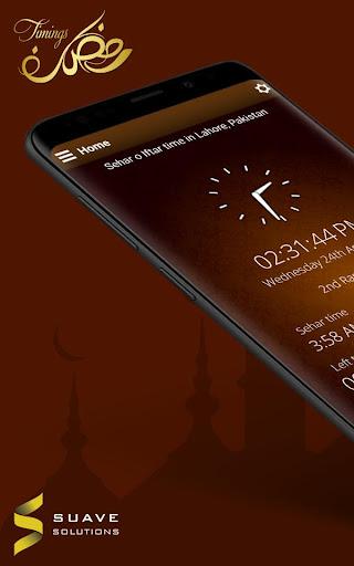 Ramzan Timings (Ramadan) - Image screenshot of android app