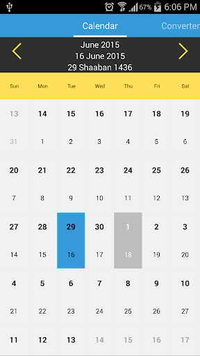 Islamic Calendar 2022 & Qibla - Image screenshot of android app