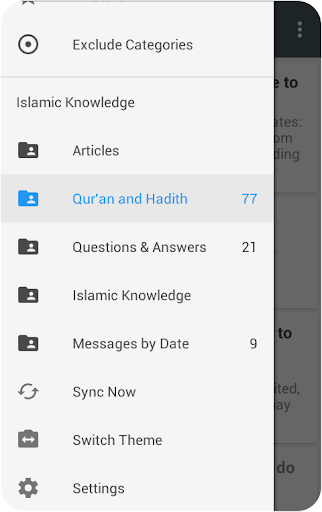 Islamic Knowledge - Image screenshot of android app