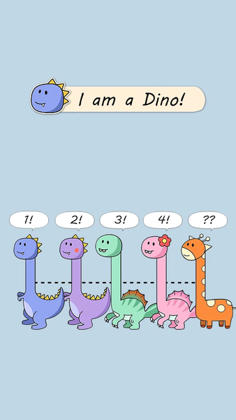 I am a Dino - Happy like a din - عکس بازی موبایلی اندروید