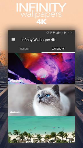 Unique Wallpapers 4K - عکس برنامه موبایلی اندروید