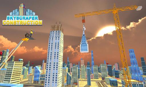 Skyscraper Construction: Tower Sim - Gameplay image of android game