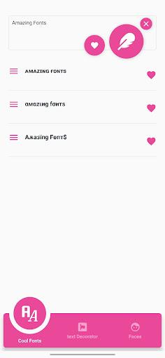 Awesome Fonts - Image screenshot of android app