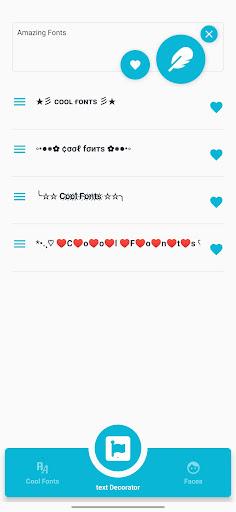 Awesome Fonts - Image screenshot of android app