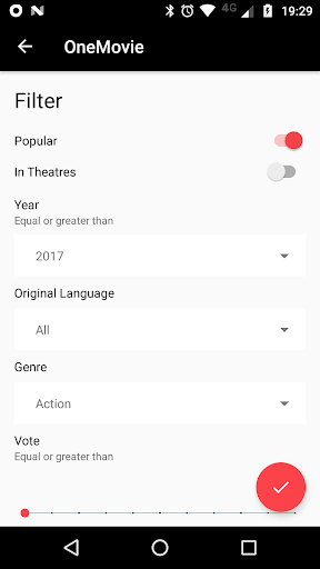 One Movie - عکس برنامه موبایلی اندروید