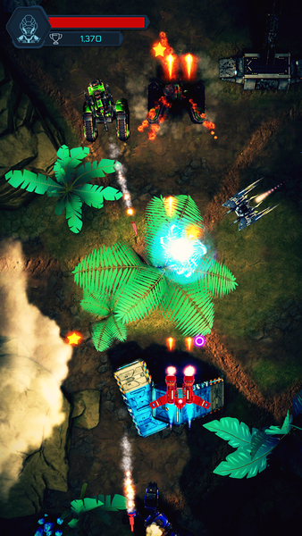 Galactic Attack: Alien - Gameplay image of android game