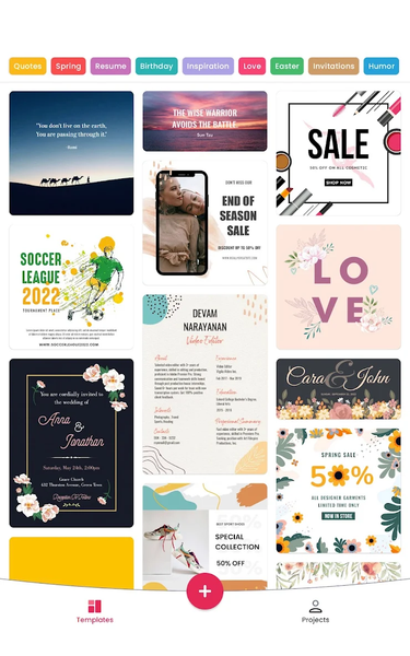 Poster Maker - Flyer Creator - Image screenshot of android app