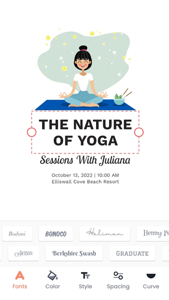 Poster Maker - Flyer Creator - Image screenshot of android app