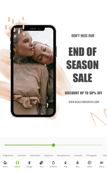 Poster Maker - Flyer Creator - Image screenshot of android app