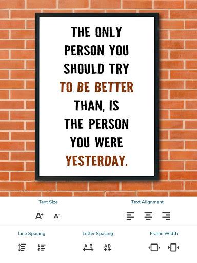 Quotes Creator - Quote Maker - عکس برنامه موبایلی اندروید