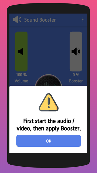 Sound Bass Booster Equalizer - Image screenshot of android app