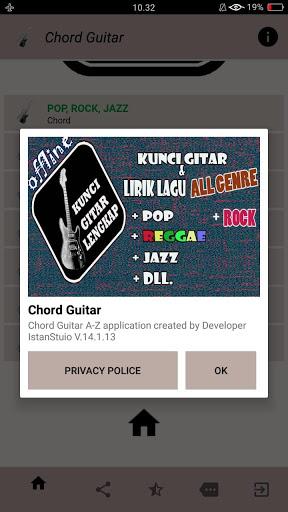 Kunci Gitar & Lirik Lagu A-Z - Image screenshot of android app