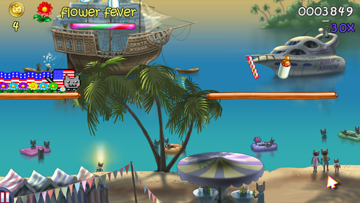 Nyan Cat: Lost In Space - عکس بازی موبایلی اندروید