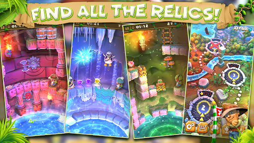 Relic Looter: Tap Tap Jump - Gameplay image of android game
