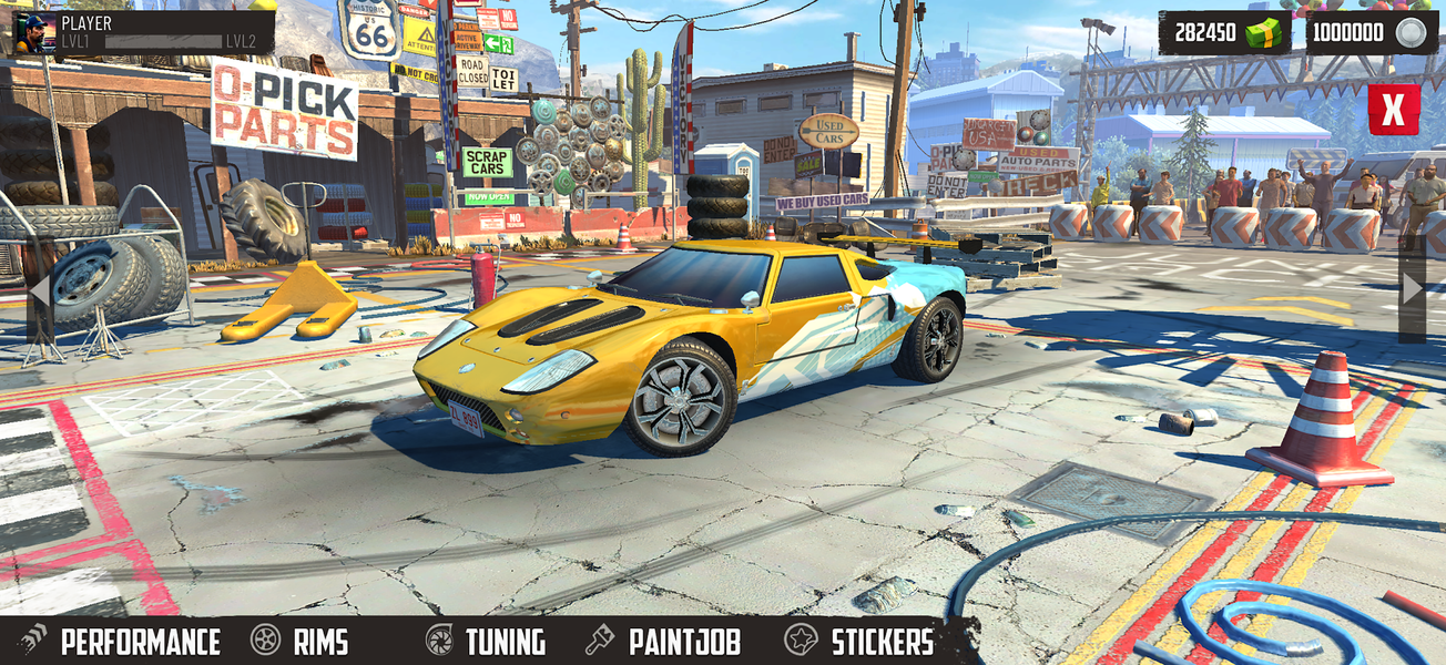 Junkyard Rush Racing - عکس بازی موبایلی اندروید