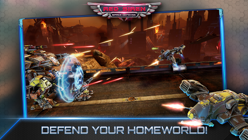 Red Siren: Robot and Mecha War - Gameplay image of android game