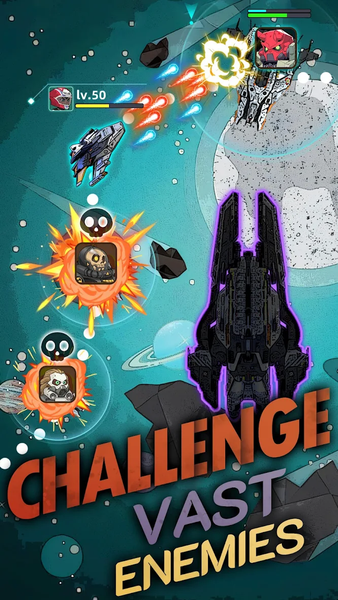 Space Venture: Idle Game - Gameplay image of android game