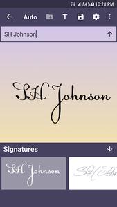 Signature Creator - عکس برنامه موبایلی اندروید