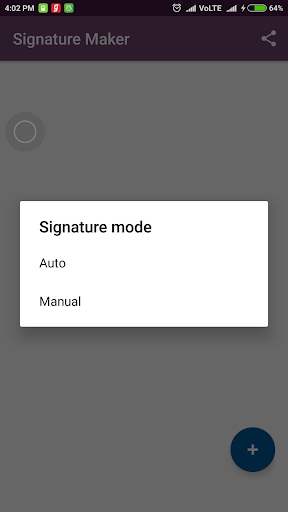 Signature Maker - Image screenshot of android app