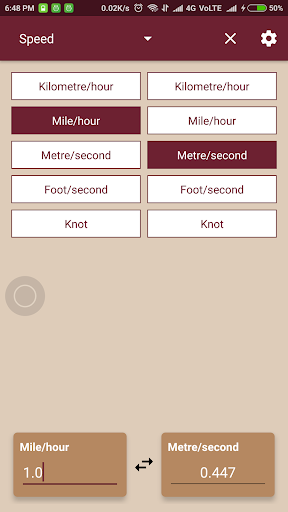Unit Converter - عکس برنامه موبایلی اندروید