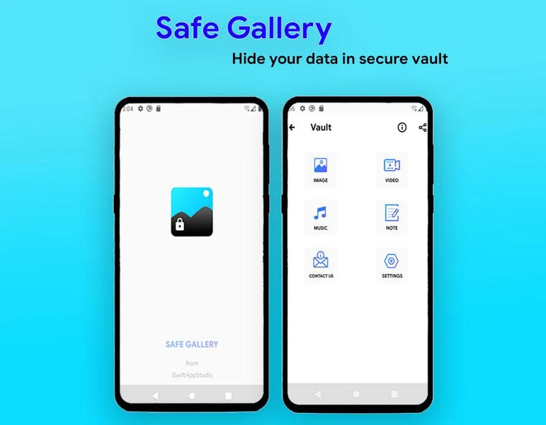 Safe Gallery: Photo Vault - عکس برنامه موبایلی اندروید