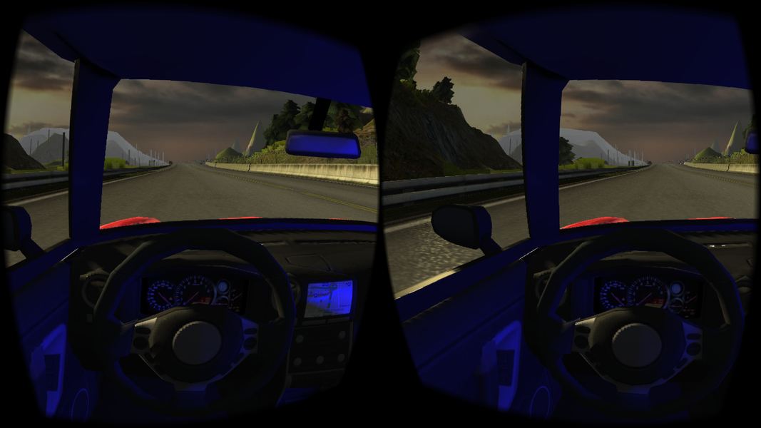 Car VR - Gameplay image of android game