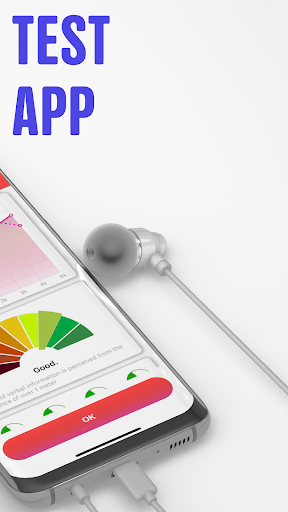 Hearing test, Audiogram - Image screenshot of android app