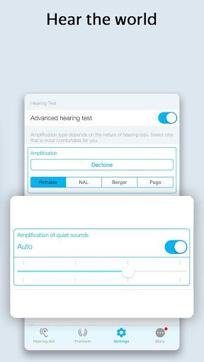 HEARING AID APP:PETRALEX 4 EAR - Image screenshot of android app