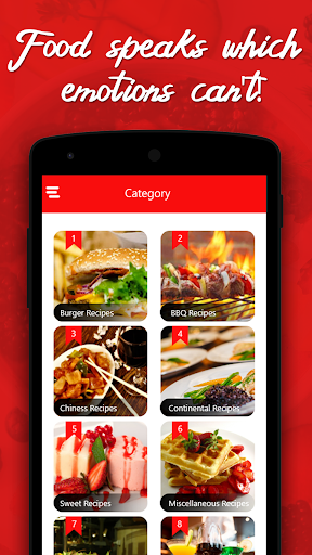 Food Recipes Cook Book - Image screenshot of android app