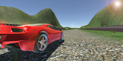 458 Italia Drift Simulator:Car - Image screenshot of android app