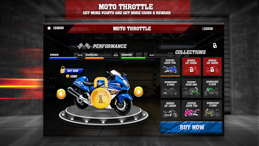 Moto throttle Simulator Free - عکس بازی موبایلی اندروید