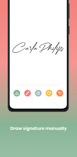 Signature Maker & Sign Creator - عکس برنامه موبایلی اندروید