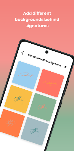 Signature Maker & Sign Creator - عکس برنامه موبایلی اندروید
