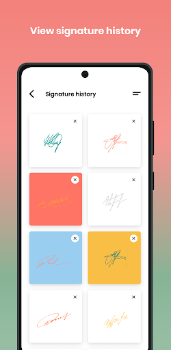 Signature Maker & Sign Creator - عکس برنامه موبایلی اندروید