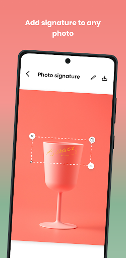 Signature Maker & Sign Creator - عکس برنامه موبایلی اندروید