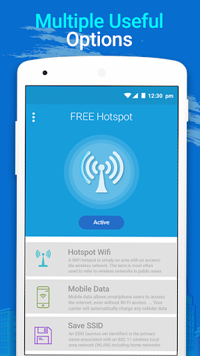 WiFi Hotspot: Portable WiFi - عکس برنامه موبایلی اندروید
