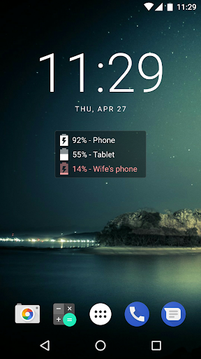 Cross-Device Battery Monitor - عکس برنامه موبایلی اندروید