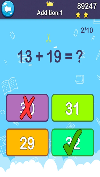 Pre School Maths Game For Kids - Gameplay image of android game