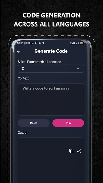 Code AI : AI Code Writer - عکس برنامه موبایلی اندروید